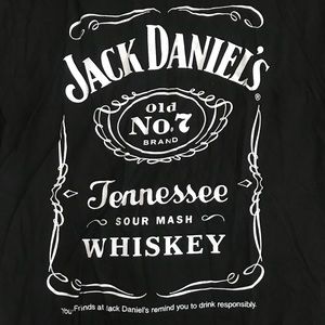 Jack Daniels Whiskey Logo Mens Graphic Tees NWOT